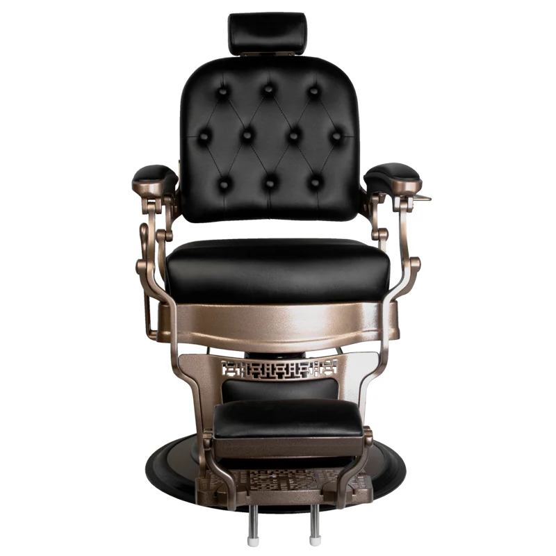 Old Ernesto Black Barber Chair Gabbiano - Image 5