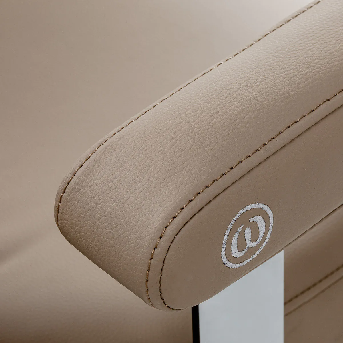 Omega Hairdressing Chair Astra Beige - Image 7