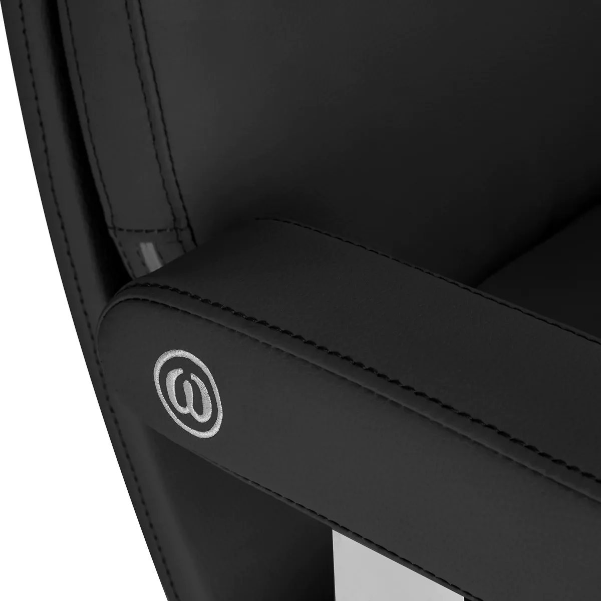 Omega Hairdressing Chair Astra Black - Image 5