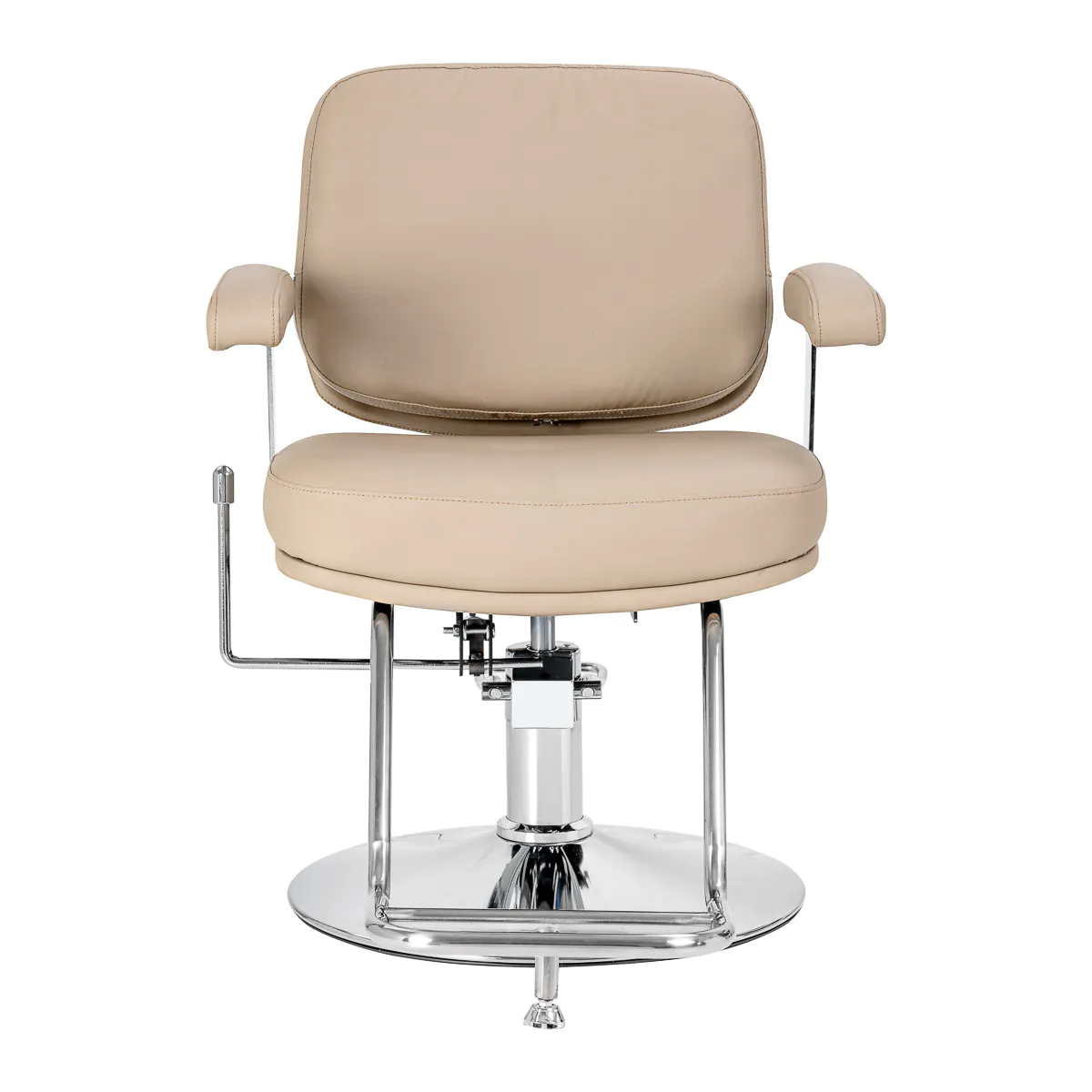 Omega Hairdressing Chair Astra Plus Beige - Image 4