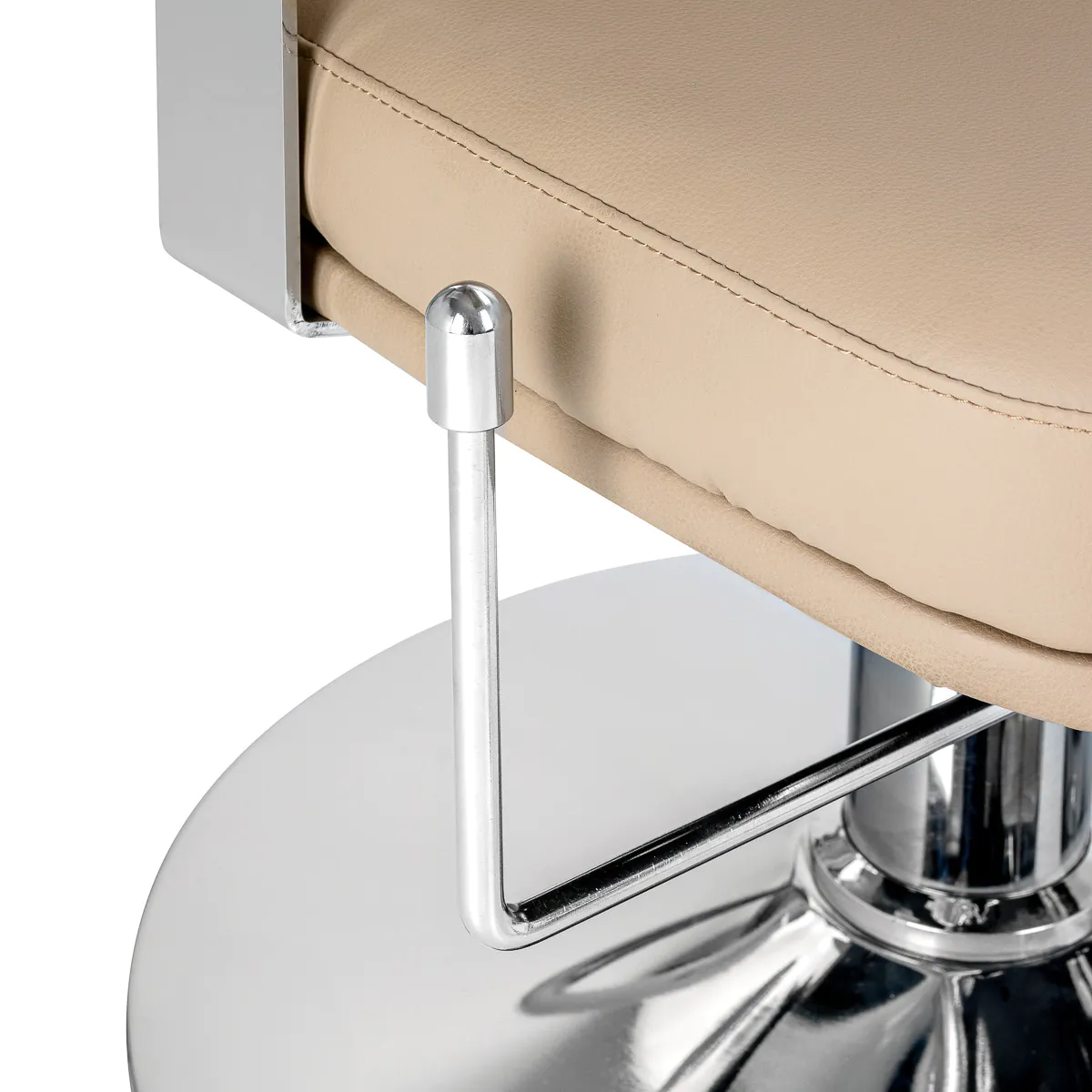 Omega Hairdressing Chair Astra Plus Beige - Image 8