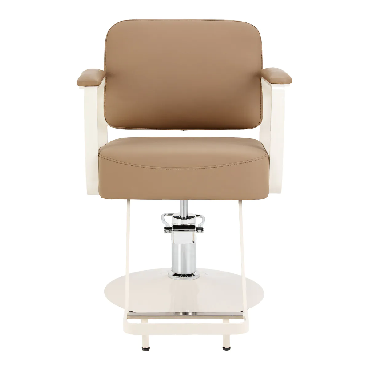 Omega Hairdressing Chair Aurora Light Brown - Image 3