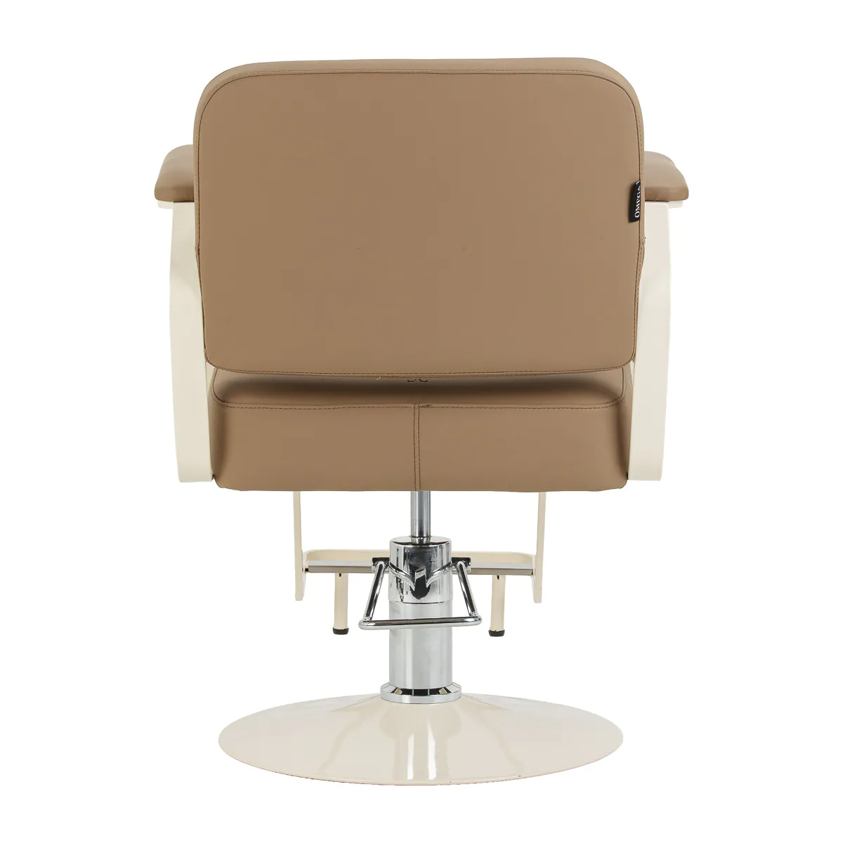 Omega Hairdressing Chair Aurora Light Brown - Image 4