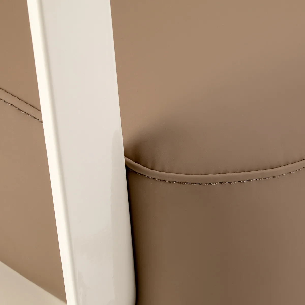 Omega Hairdressing Chair Aurora Light Brown - Image 6