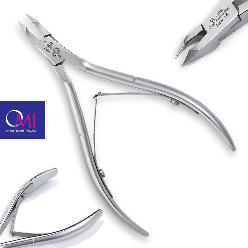 Omi pro-line clippers cl-203 cuticle nippers jaw12 / 4mm lap joint - Image 2