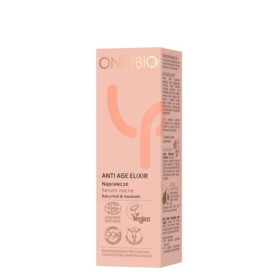 OnlyBio Anti-Age Elixir Repair Face Night Serum - Image 2