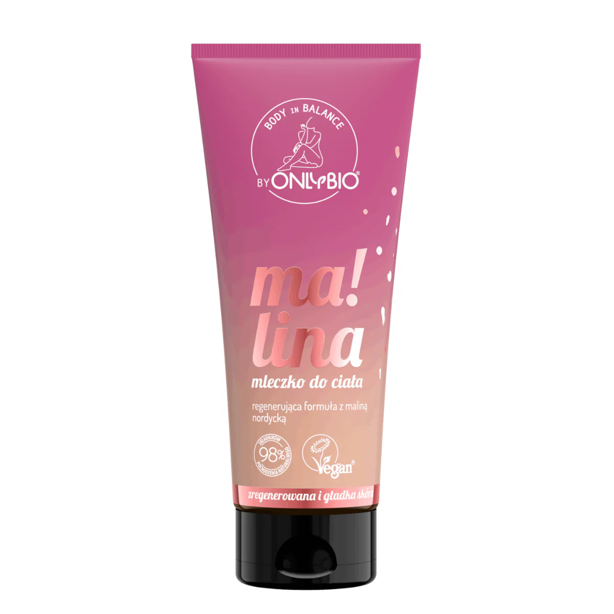 OnlyBio Body Balance Raspberry Body Milk