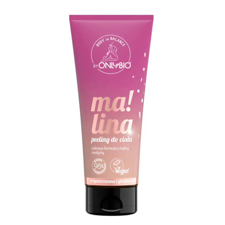 OnlyBio Body Balance Raspberry Body Scrub