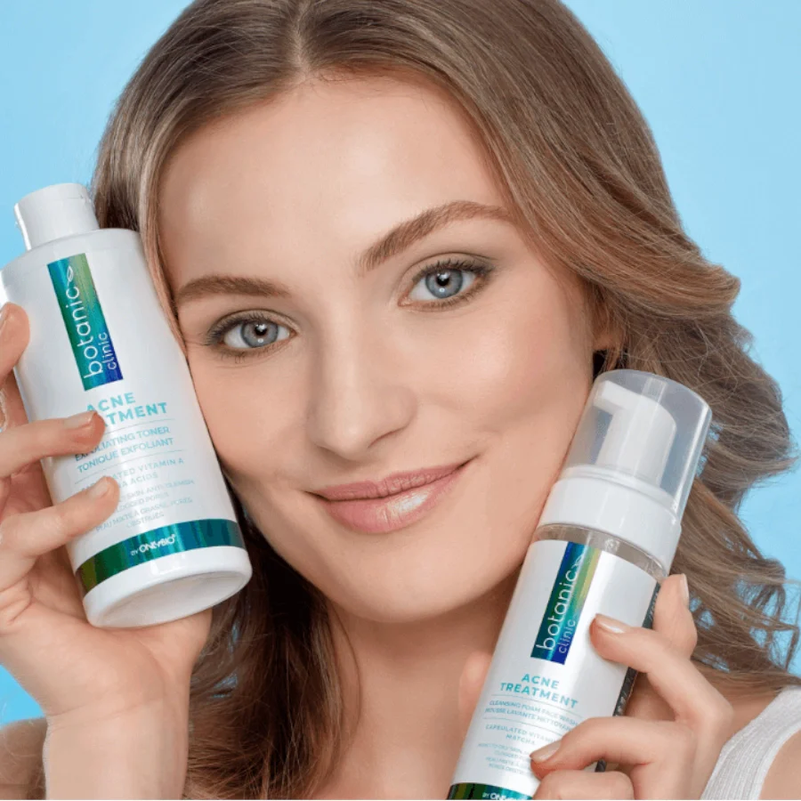 OnlyBio Botanic Clinic Acne Treatment Cleansing Face Wash Foam - Image 2