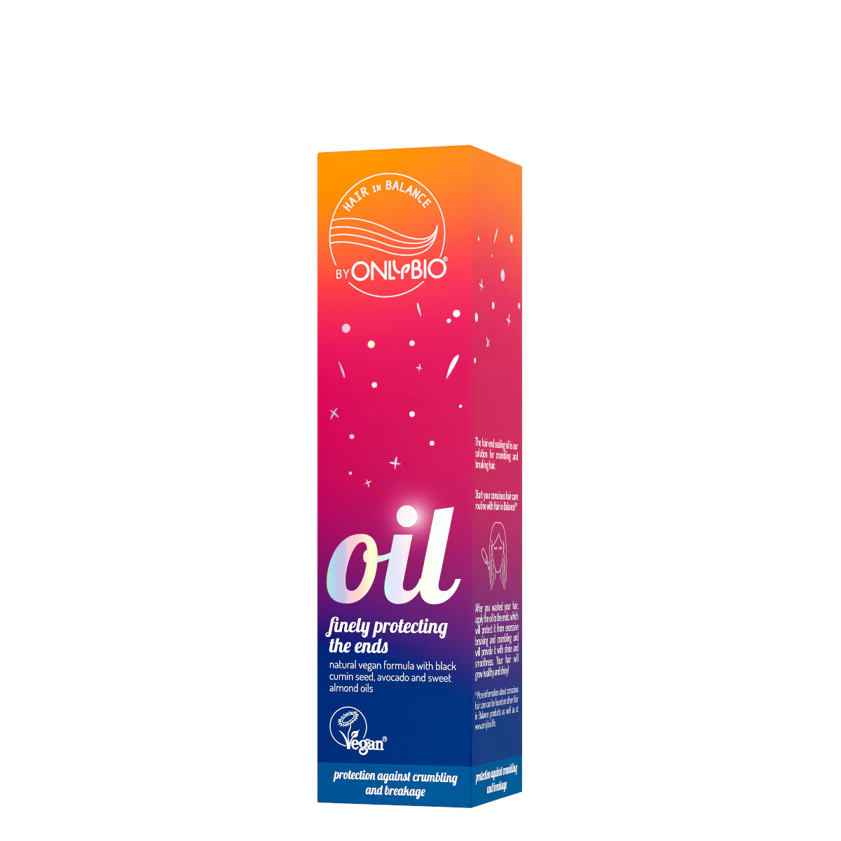 OnlyBio Hair Balance Hair Oil Protecting Ends - Image 2