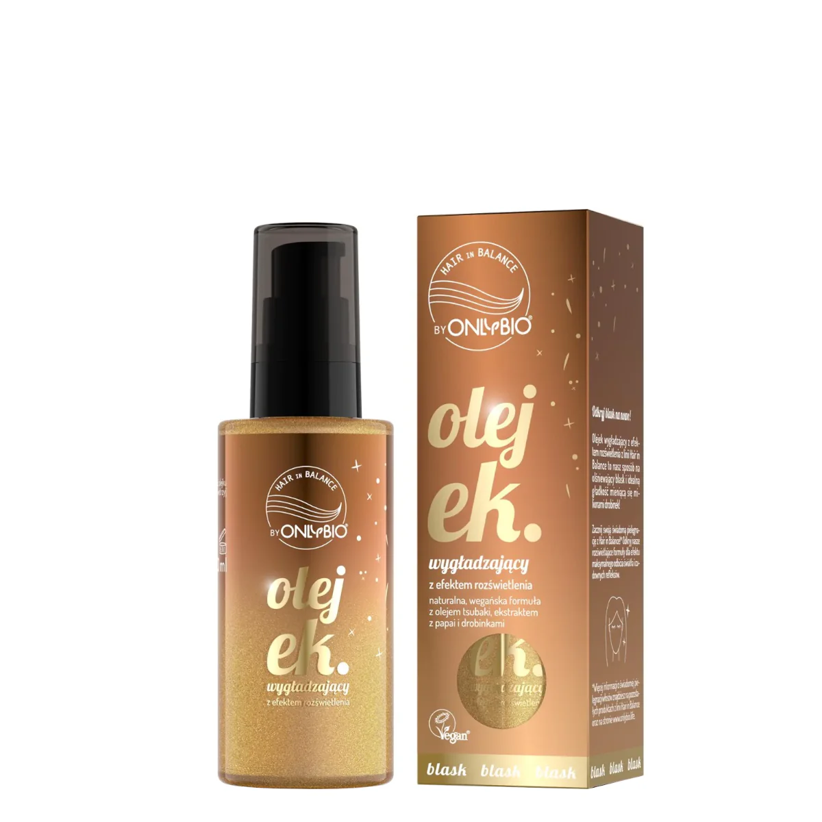 OnlyBio Hair Balance Smoothing Oil Illuminating Effect 70ml