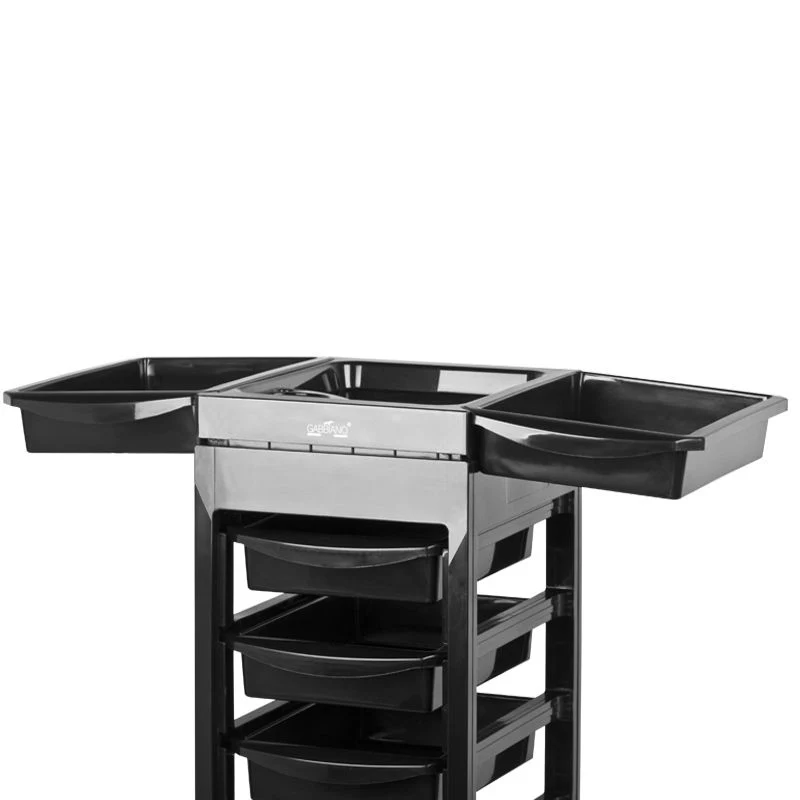 Gabbiano Hairdresser Trolley 048A Black - Image 5