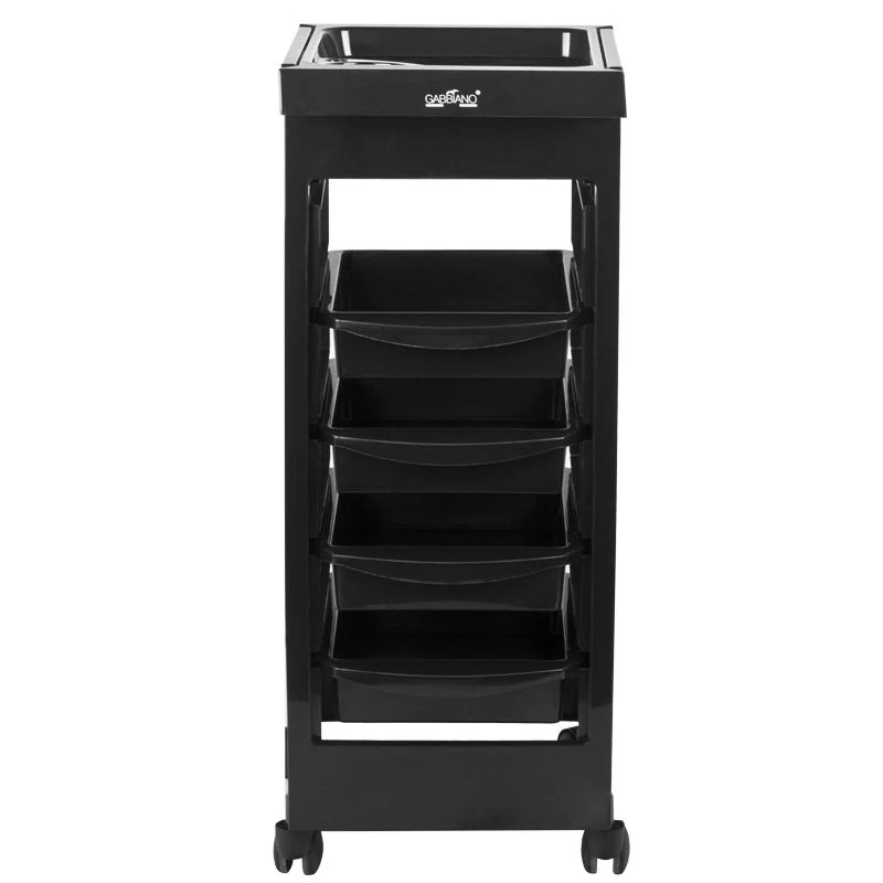 Gabbiano Hairdresser Trolley 048A Black - Image 6