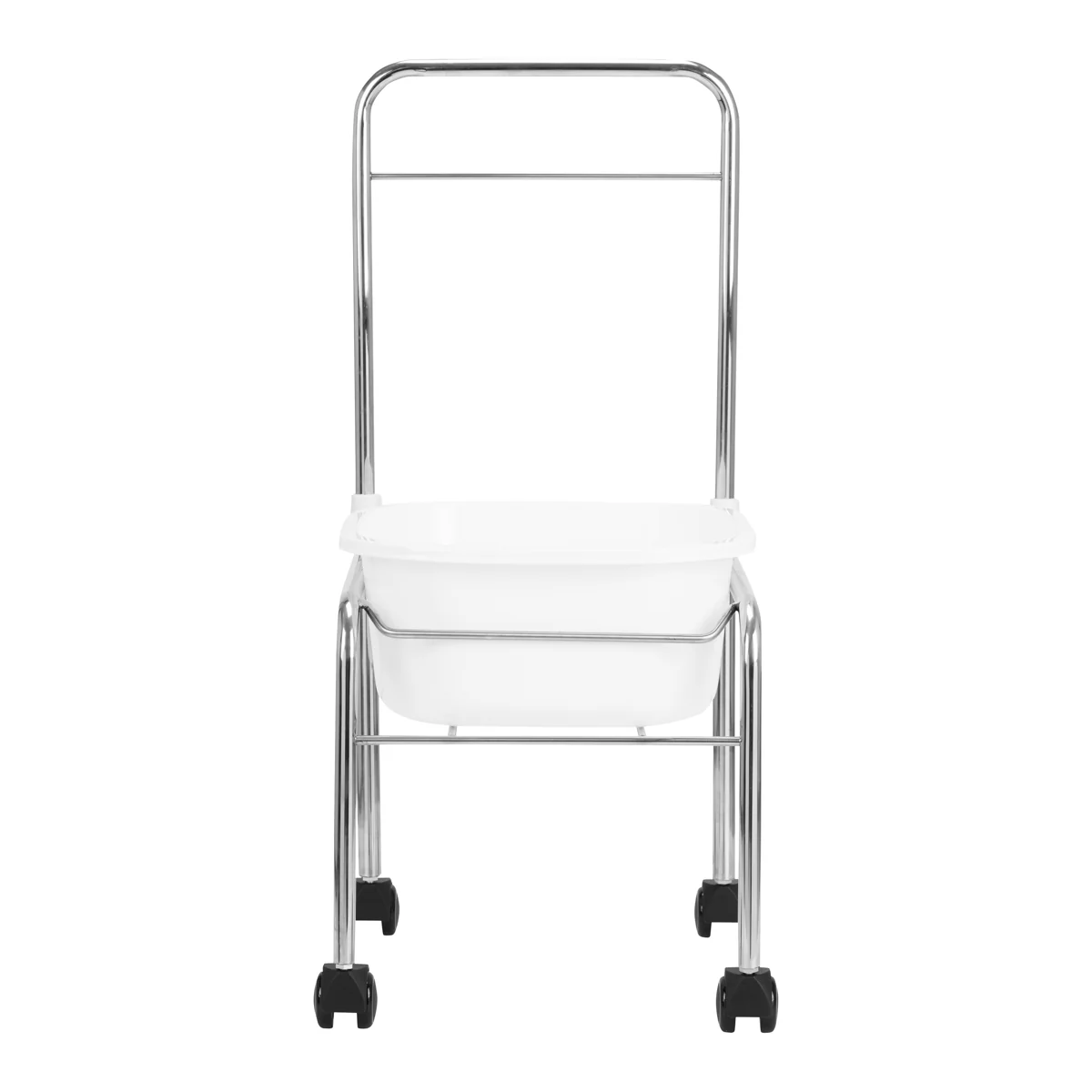 ACTIVESHOP Pedicure tray on wheels, chrome - Image 5