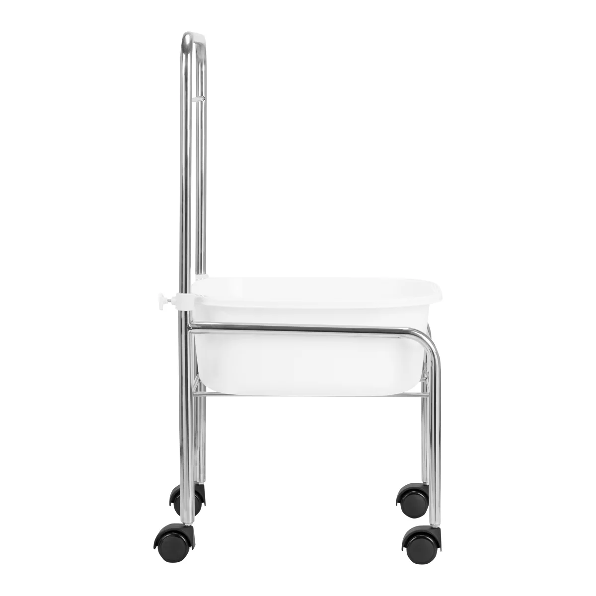 ACTIVESHOP Pedicure tray on wheels, chrome - Image 6