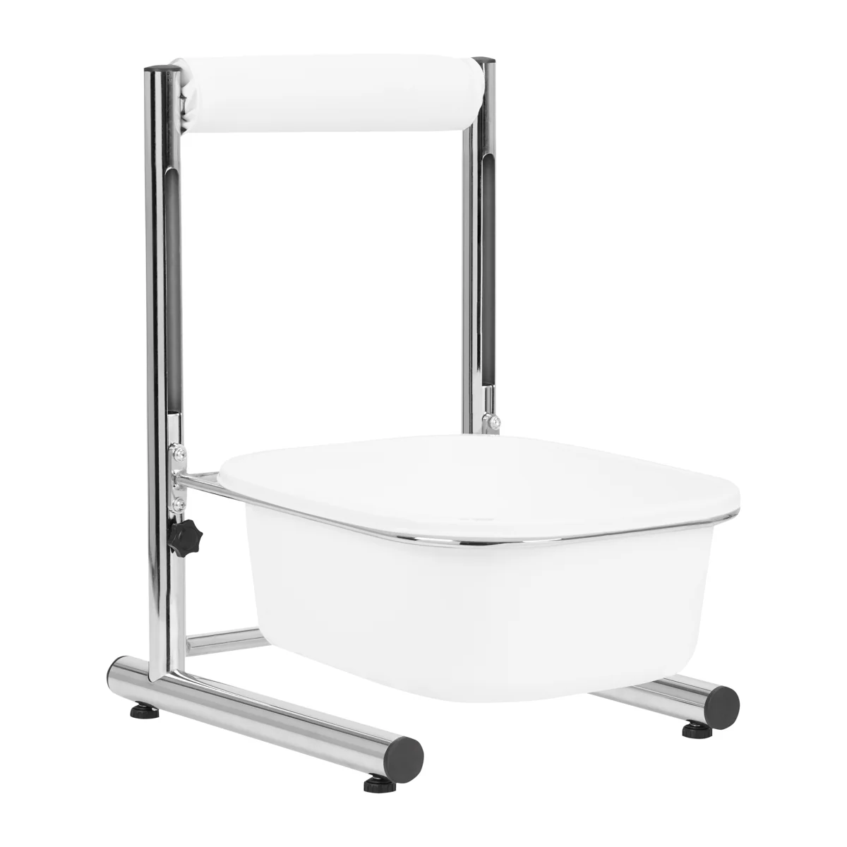 ACTIVESHOP Pedicure tray with adjustable height, chrome - Image 7
