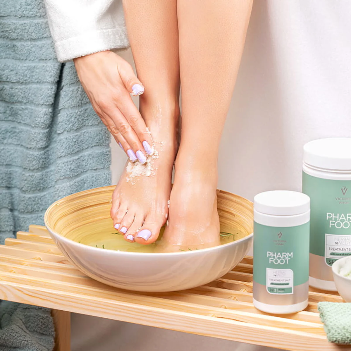 Pharm Foot Herbal reMedy Treatment Salt with Ozone Oil & Herbs SH.1 - Image 2
