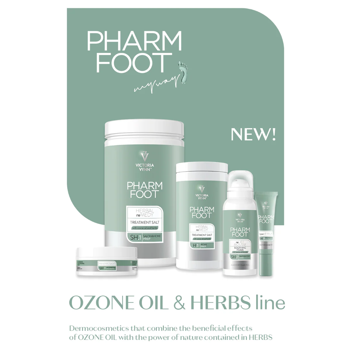 Pharm Foot Herbal reMedy Treatment Salt with Ozone Oil & Herbs SH.1 - Image 5