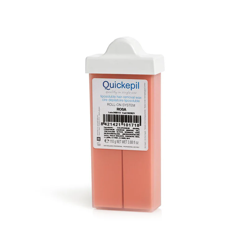 Quickepil facial depilatory wax, narrow roll, rose 110g