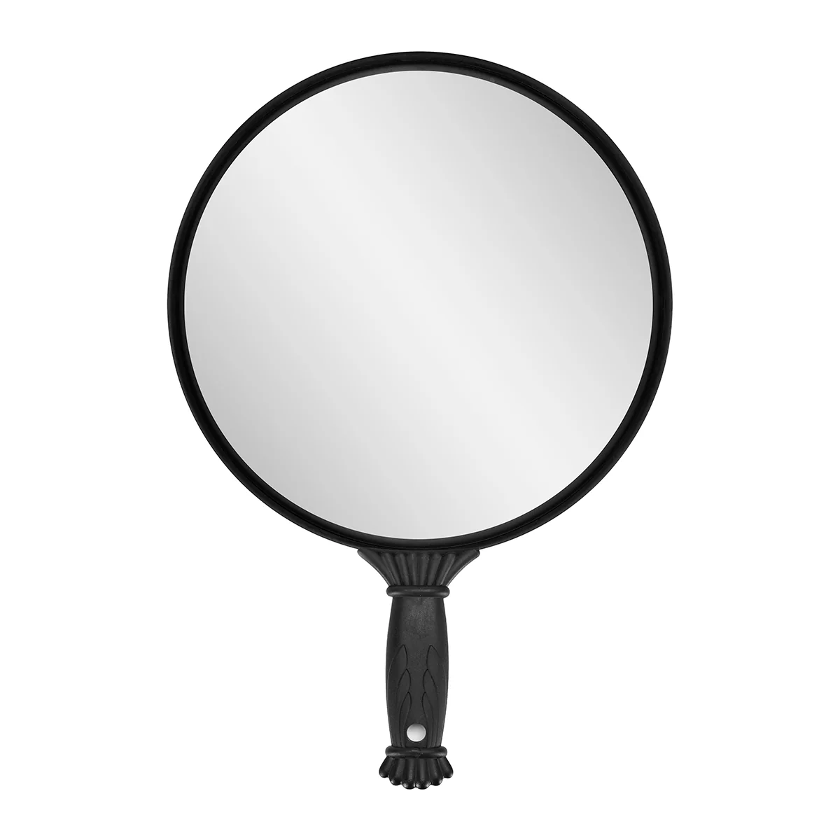 ACTIVESHOP Round barber mirror with handle q-35