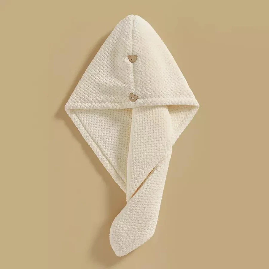 Roxie Collection Luxe Microfiber Pineapple Lattice Hair Towel Turban - Image 4