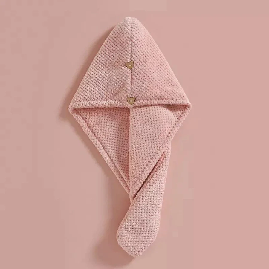 Roxie Collection Luxe Microfiber Pineapple Lattice Hair Towel Turban - Image 7