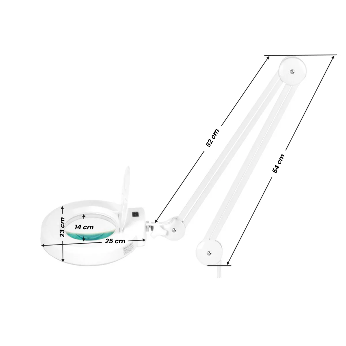 ACTIVESHOP S4 LED magnifier lamp + tripod - Image 4