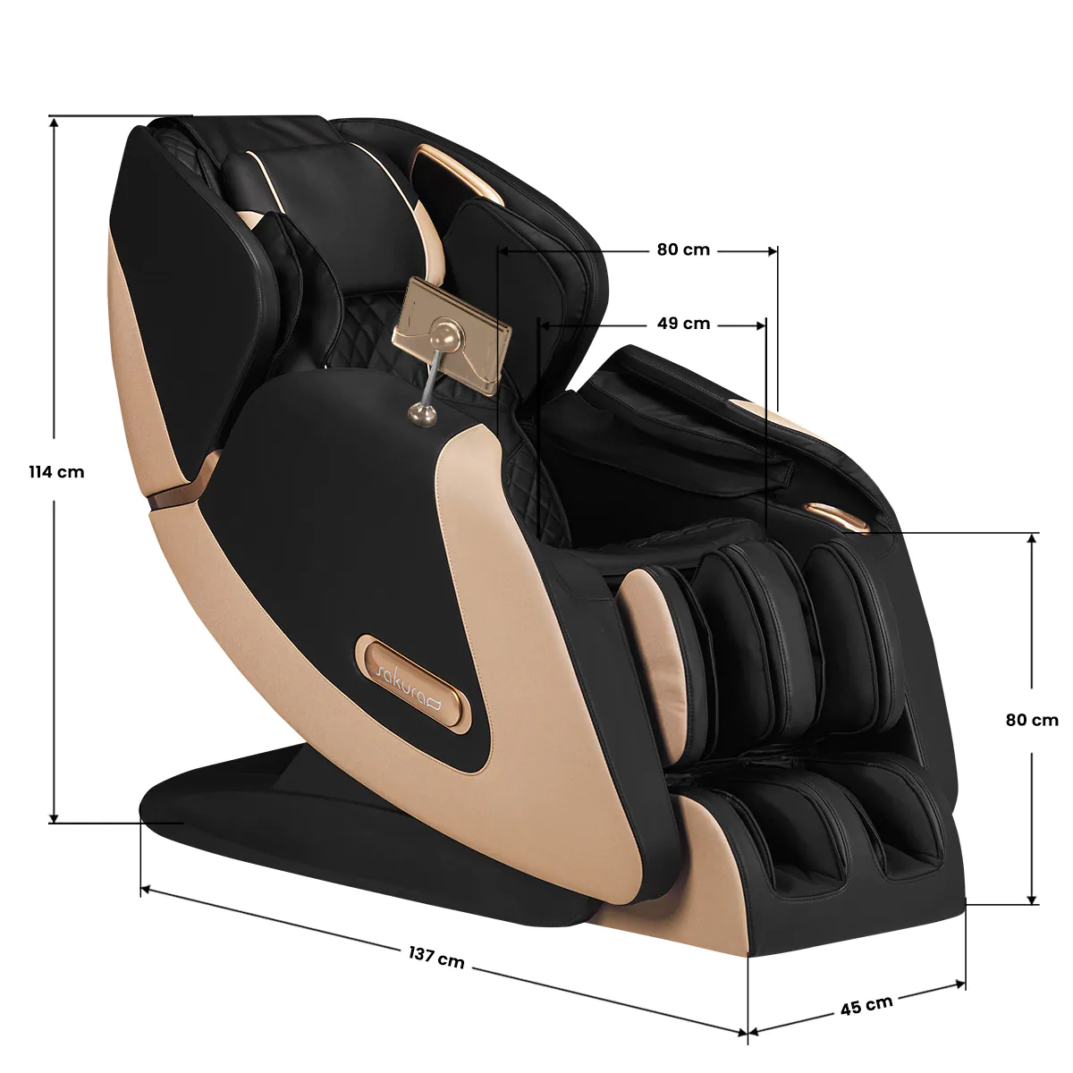 Sakura Massage Chair Luxury 808 - Image 17