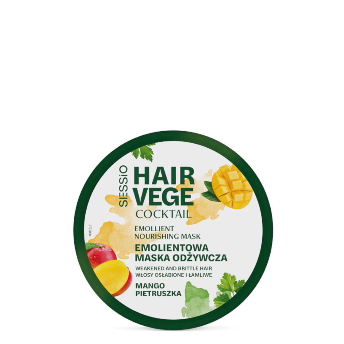 Sessio Hair Vege Cocktail Emolient Nourishing Mask Mango - Image 2