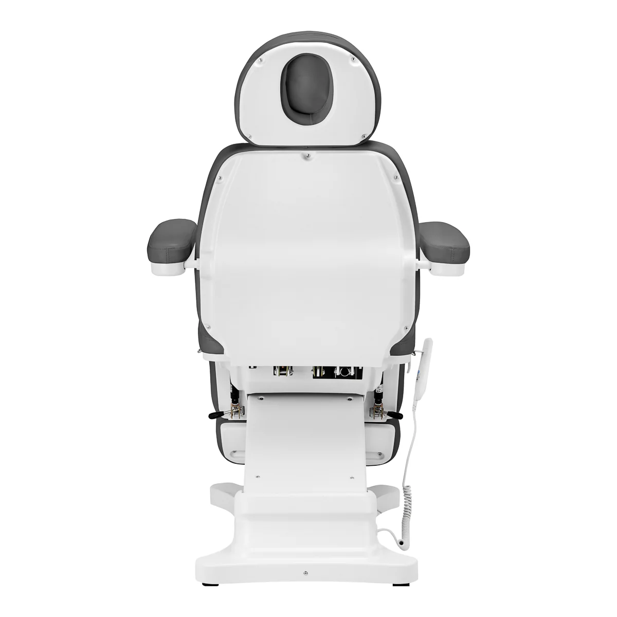 Sillon Classic Electric Salon Chair 3 Motors With Pedi Cradle Grey - Image 10
