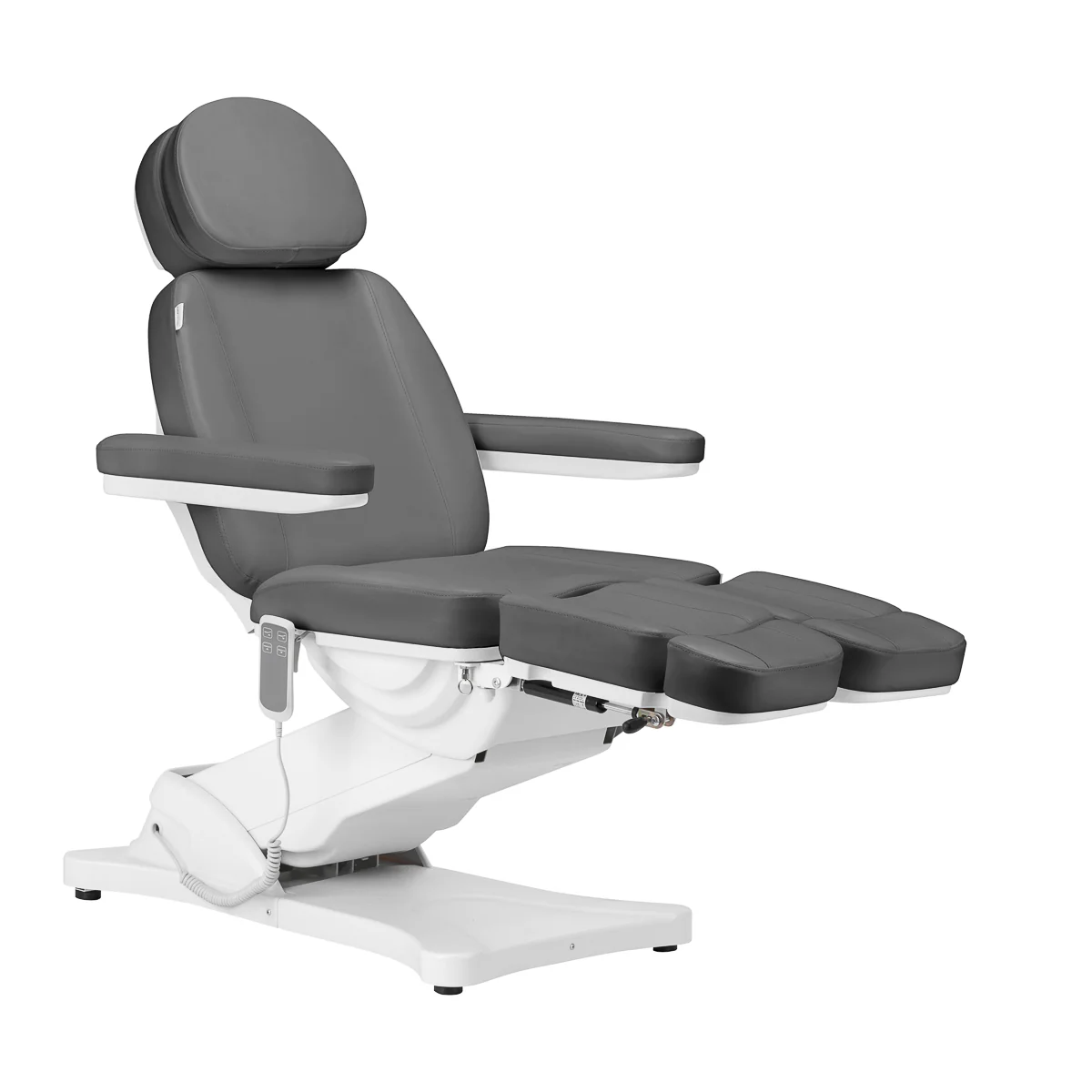 Sillon Electric Cosmetic Chair Classic 2 Motors Pedicure Gray - Image 2