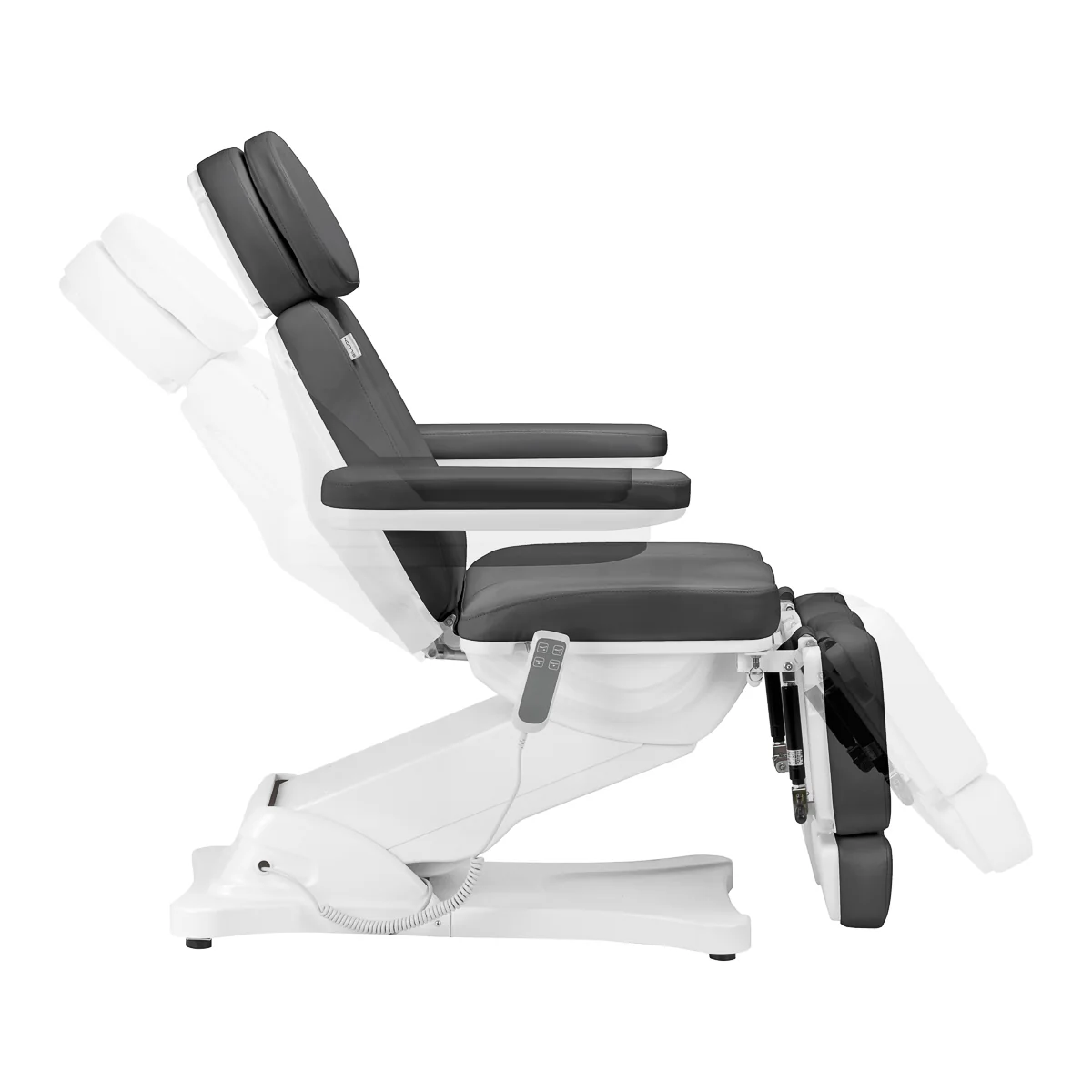 Sillon Electric Cosmetic Chair Classic 2 Motors Pedicure Gray - Image 5