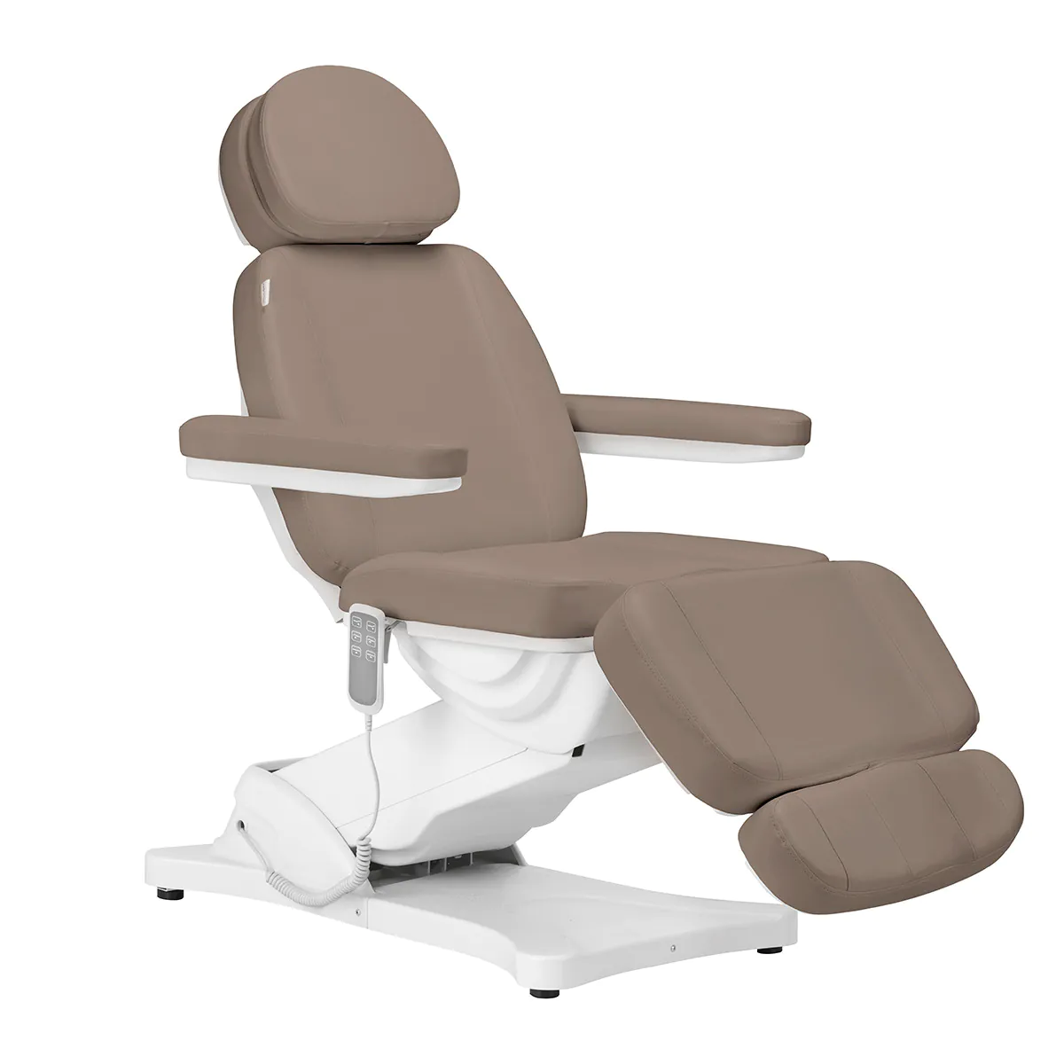 Sillon Electric Cosmetic Chair Classic 3 Motors Modern Brown - Image 2