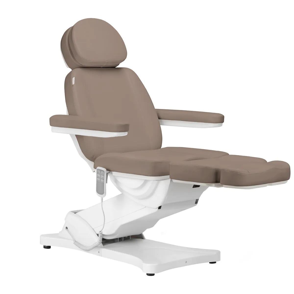 Sillon Electric Cosmetic Chair Classic 3 Motors Modern Brown - Image 3