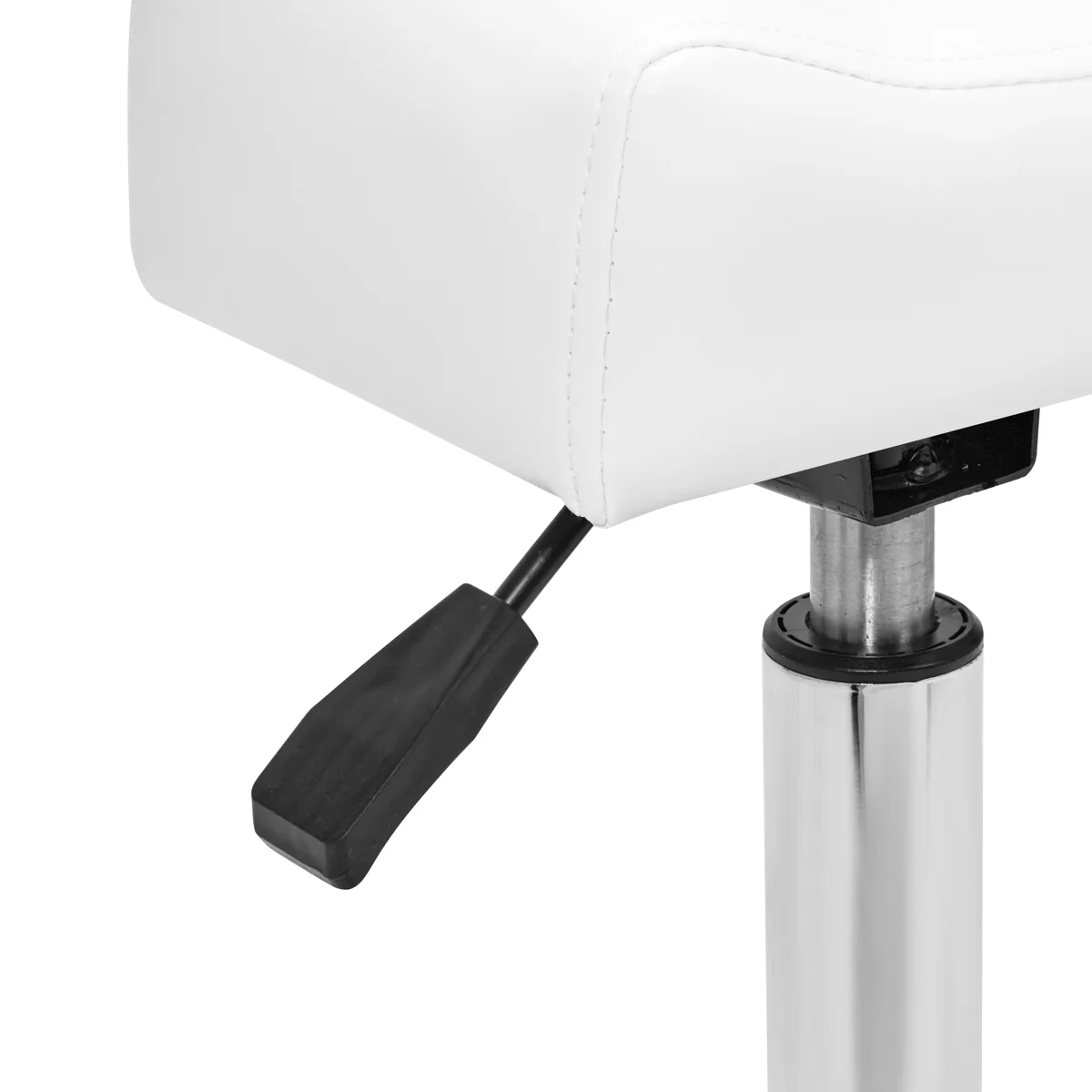 Sillon Mobile Pedicure Footstool White - Image 5