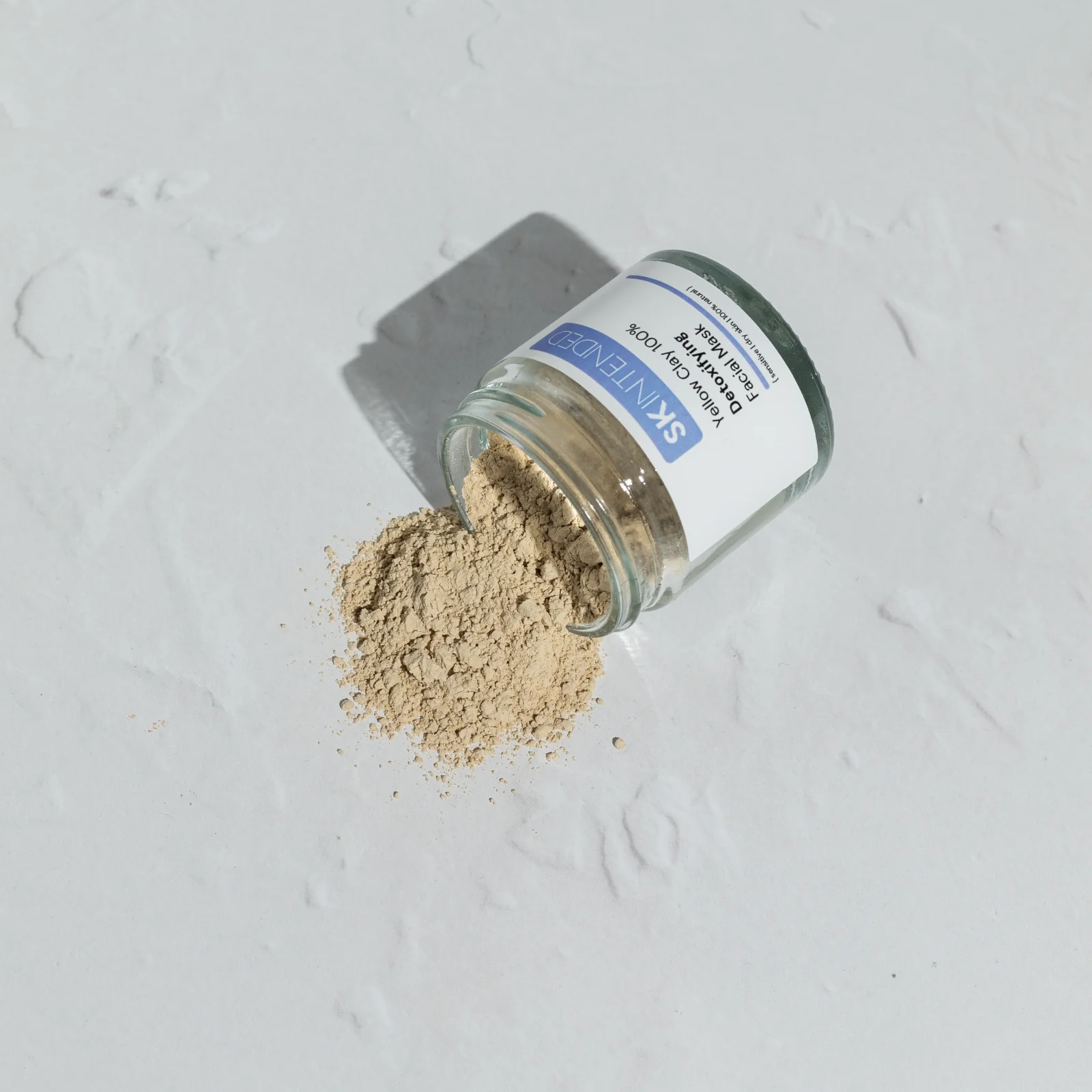 Skintended Yellow Clay 100% Detoxifying Facial Mask - Image 2