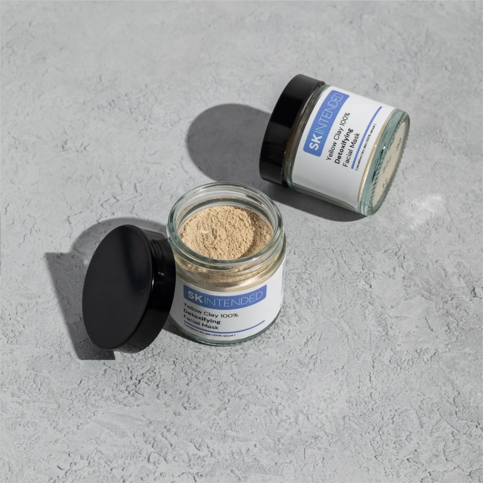 Skintended Yellow Clay 100% Detoxifying Facial Mask - Image 3
