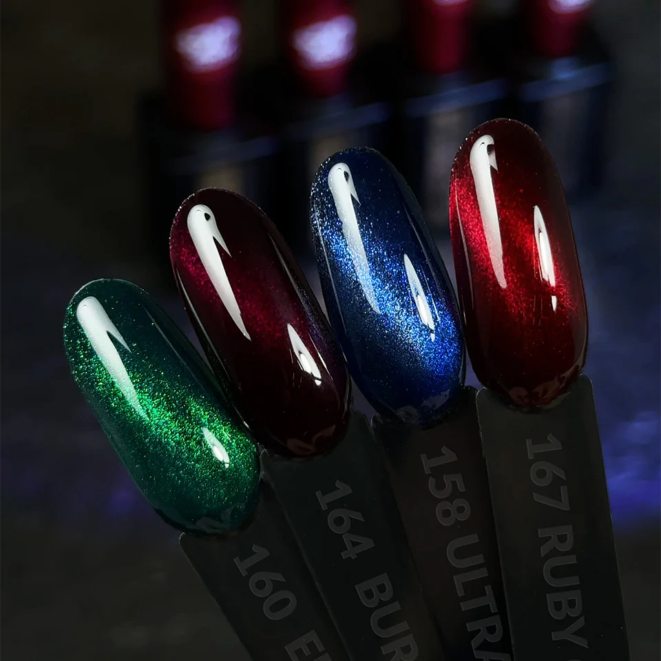 Slowianka Gel Polish 167 Ruby Glass - Image 4