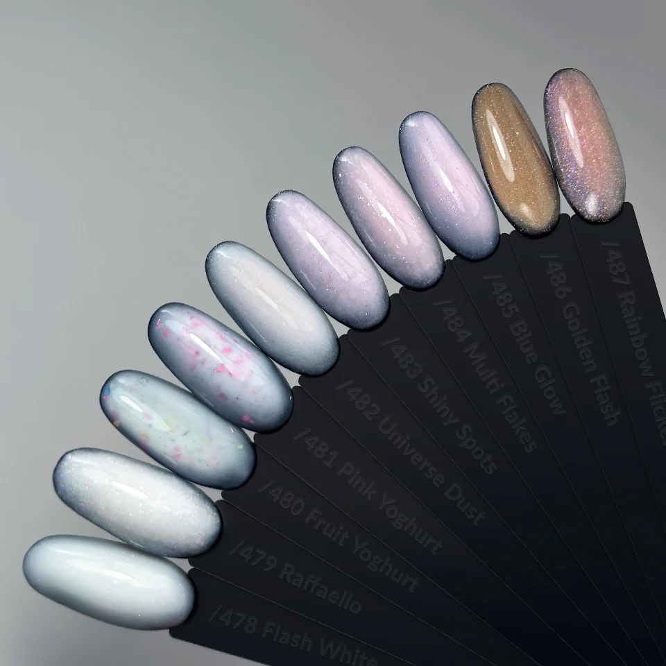 Slowianka Gel Polish 487 Rainbow Flickers - Image 3