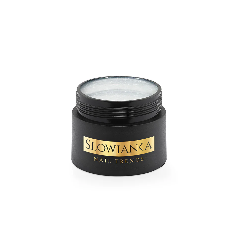 Slowianka Milky Holo Cover Builder Gel - Ideal Tixotropic