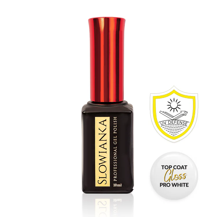 Slowianka Top Coat Gloss Pro White Defense