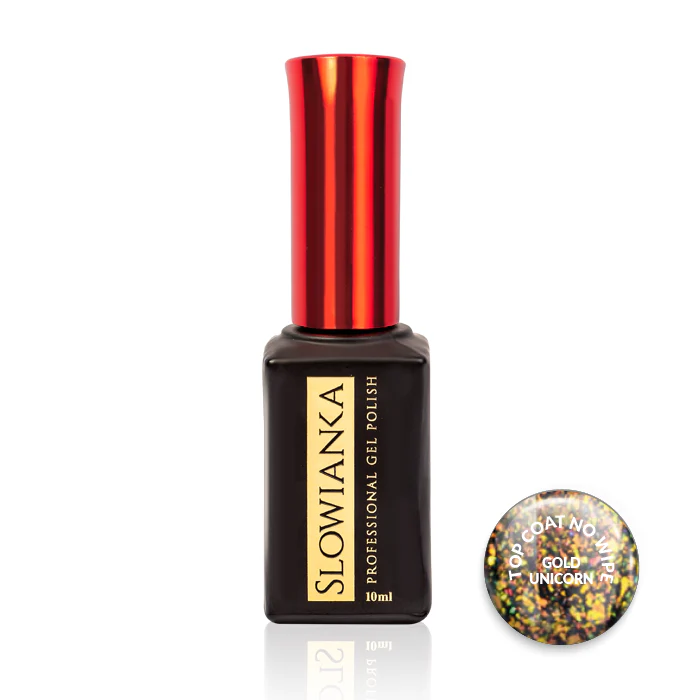 Slowianka Top Coat No Wipe Unicorn Gold