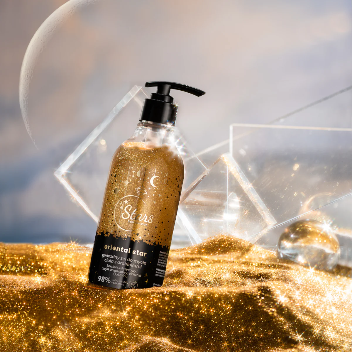 Stars Oriental Star Body Wash Gel with Particles Glitter - Image 2