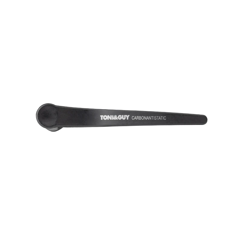 Toni&Guy E-32 Hairdressing Clamps 6 Pcs 11.5cm Black - Image 2