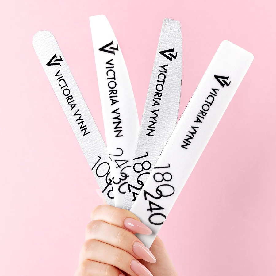 Victoria Vynn Crescent Nail Buffer White 240/300 - Image 2