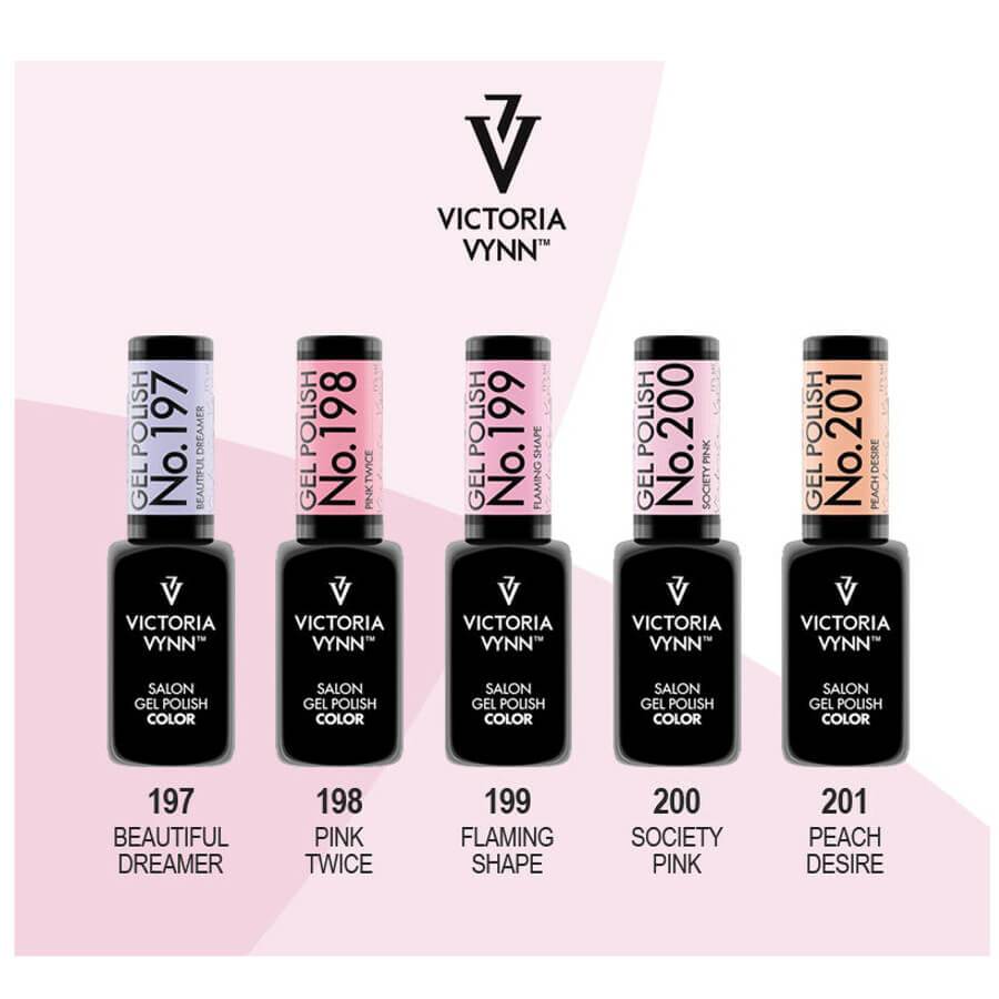 Victoria Vynn Gel Polish Color 199 Flaming Shape - Image 2