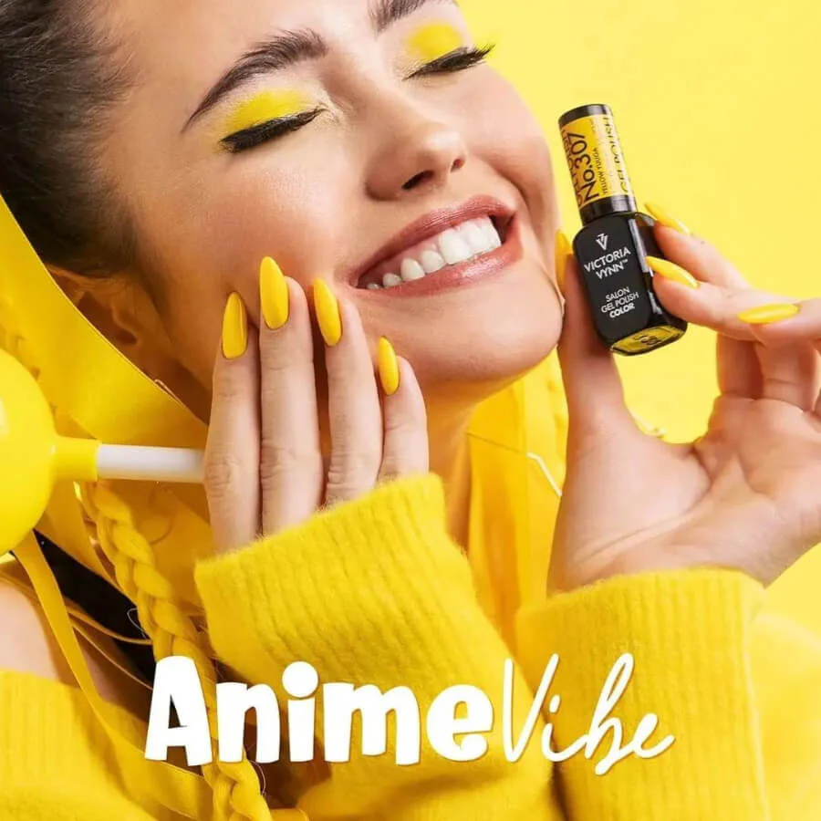 Victoria Vynn Gel Polish Color 307 Yellow Yuuga - Image 2