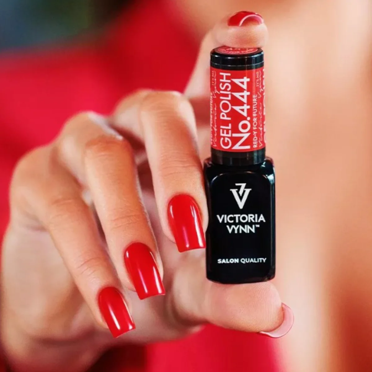 Victoria Vynn Gel Polish Color 444 Red-y for Future - Image 3