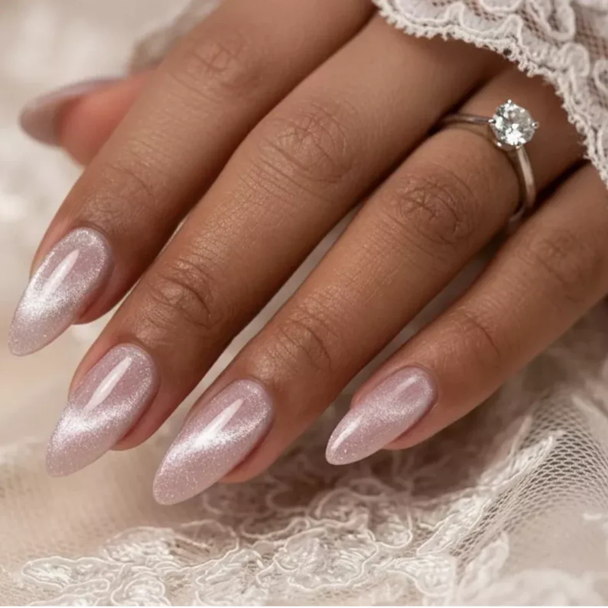 Victoria Vynn Gel Polish Silver Cat Eye Top No Wipe - Image 2