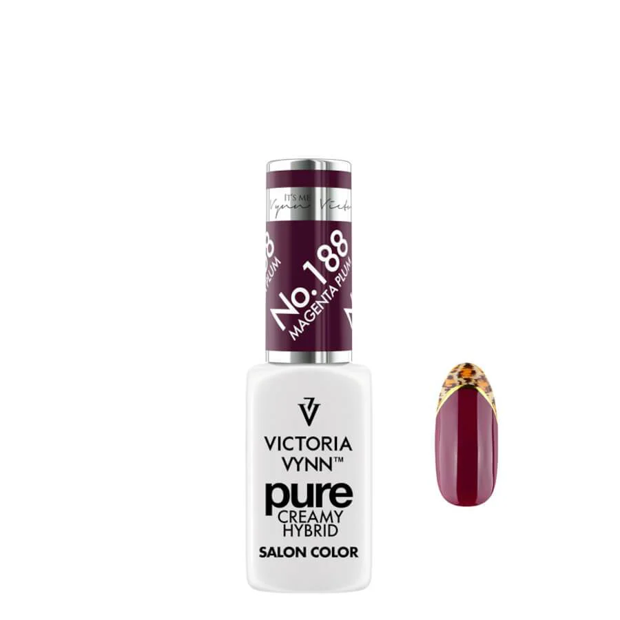 Victoria Vynn Pure Creamy Hybrid Gel 188 Magenta Plum